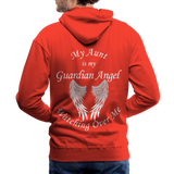 Aunt Guardian Angel Men’s Premium Hoodie (CK1403M) - red