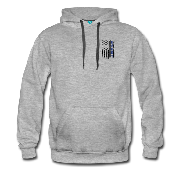 American Daddy Men’s Premium Hoodie (CK1453) - heather gray
