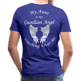 Aunt Guardian Angel Men's Premium T-Shirt (CK1474) - royal blue