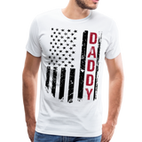 American Daddy Men's Premium T-Shirt (CK1512) - white