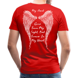 My Aunt Gone From Sight Men's Premium T-Shirt (CK1603) - red