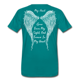 My Aunt Gone From Sight Men's Premium T-Shirt (CK1603) - teal