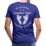 Grandma Guardian Angel Men's Premium T-Shirt - royal blue