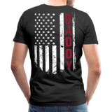 American Daddy Men's Premium T-Shirt CK1512Back) - black