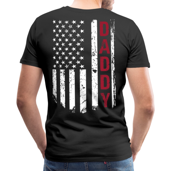 American Daddy Men's Premium T-Shirt CK1512Back) - black