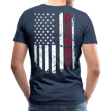 American Daddy Men's Premium T-Shirt CK1512Back) - navy