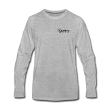 Being a Gammy Makes My Life Complete Men's Premium Long Sleeve T-Shirt - heather gray
