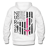 Alexis RN Gildan Heavy Blend Adult Hoodie - white