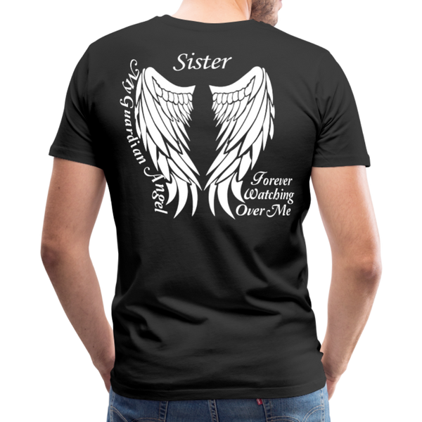 Sister Guardian Angel Men's Premium T-Shirt (Ck1484) - black