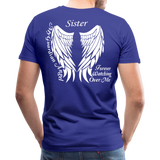 Sister Guardian Angel Men's Premium T-Shirt (Ck1484) - royal blue