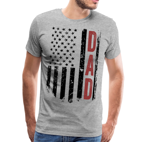 American Dad Men's Premium T-Shirt (CK1874) - heather gray