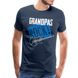 Grandpas Rock Men's Premium T-Shirt (CK1664) - navy