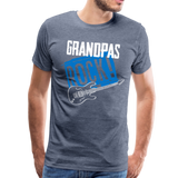Grandpas Rock Men's Premium T-Shirt (CK1664) - heather blue