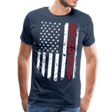 American Flag Grandaddy Men's Premium T-Shirt (CK1897) - navy