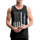 American Flag Daddy Men’s Premium Tank - black