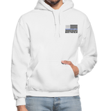 My Favorite Police Officer Calls Me Dad Gildan Heavy Blend Adult Hoodie (CK3706) - white