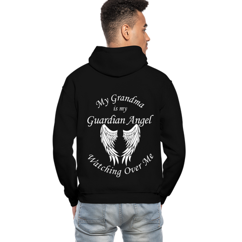 Grandma Guardian Angel Gildan Heavy Blend Adult Hoodie (CK3572) - black