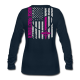 Amanda NP  Women's Premium Long Sleeve T-Shirt - deep navy