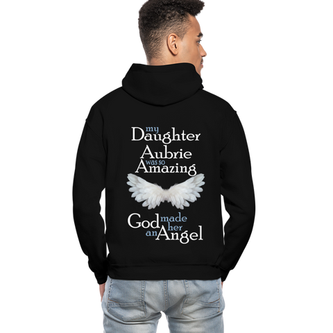 Aubrie Gildan Heavy Blend Adult Hoodie - black