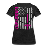 April Emergency Nurse Women’s Premium T-Shirt - charcoal gray
