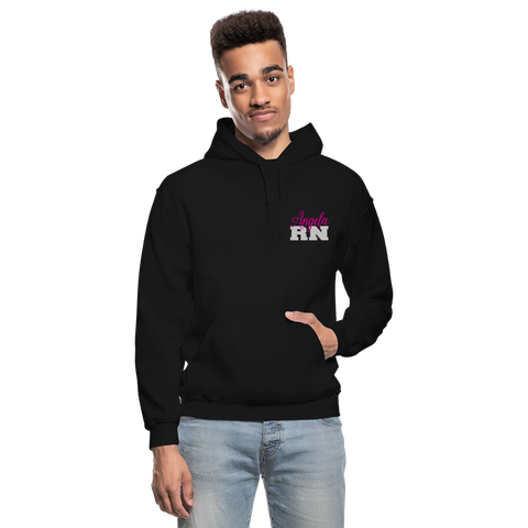 Angela RN Gildan Heavy Blend Adult Hoodie - black