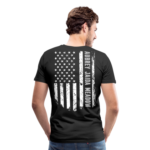 Aubrey Jaida Meadow Men's Premium T-Shirt - black