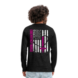 Liz Men's Premium Long Sleeve T-Shirt - charcoal gray