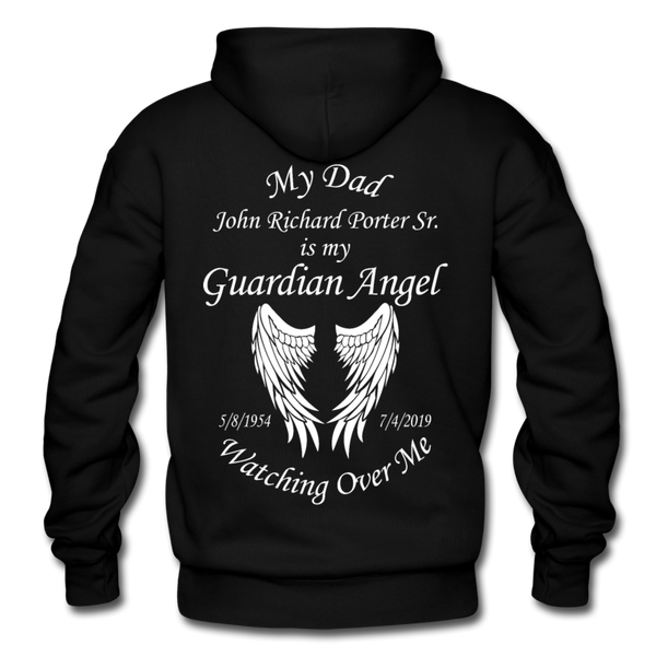 Dad John Richard Porter Sr Gildan Heavy Blend Adult Hoodie - black