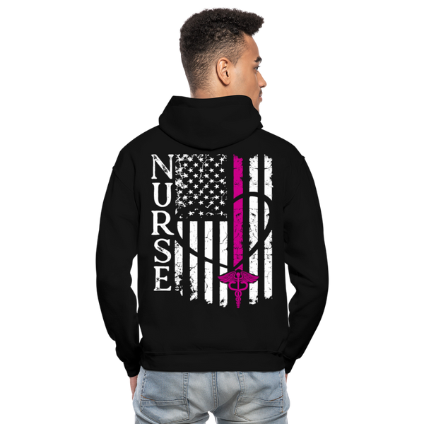 Ashley LVN Gildan Heavy Blend Adult Hoodie - black