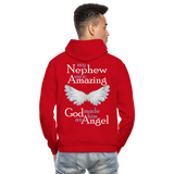 Nephew Amazing Angel Gildan Heavy Blend Adult Hoodie (CK3542) - red