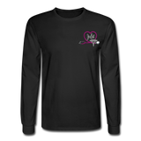 Julie Emergency Nurse Flag Men's Long Sleeve T-Shirt - black