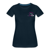 Amy Emergency Nurse Flag Women’s Premium T-Shirt - deep navy