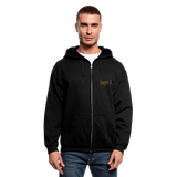 Angie A. Men's Zip Hoodie - black