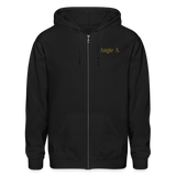 Angie A. Gildan Heavy Blend Adult Zip Hoodie - black