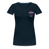 Angie NA Women’s Premium T-Shirt - deep navy