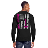 Angel Men's Long Sleeve T-Shirt - black