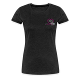Ashley Emergency Nurse Flag Women's Premium T-Shirt - charcoal grey