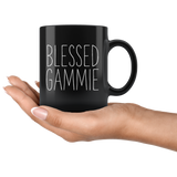 Blessed Gammie 11 oz Black Coffee Mug