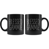 Blessed Gammie 11 oz Black Coffee Mug