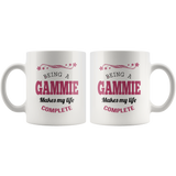 Being a Gammie Makes My Life Complete 11 oz Coffee Mug