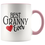 Best Granny Ever 11 oz Accent Coffee Mug
