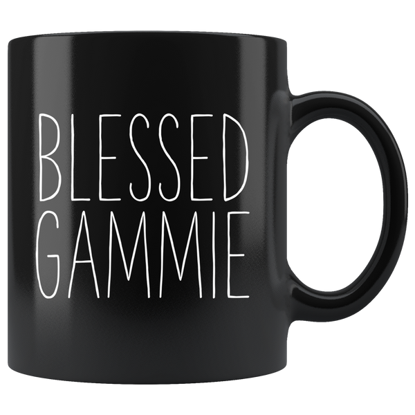 Blessed Gammie 11 oz Black Coffee Mug