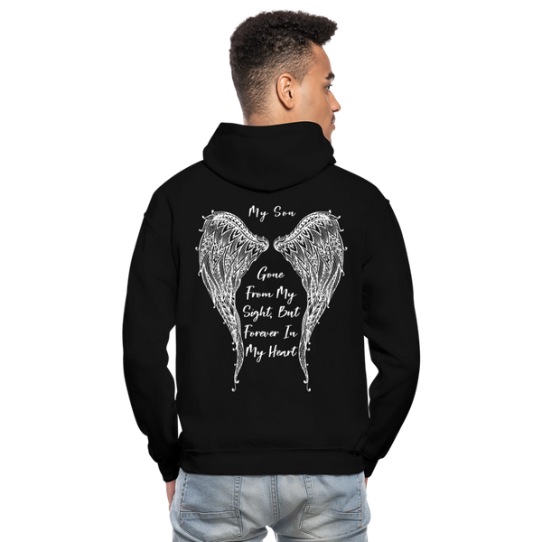My Son Gone From My Sight, But Forever in My Heart Gildan Heavy Blend Adult Hoodie (CK1803) - black