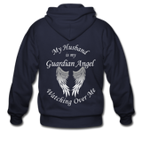 Husband Guardian Zip Up Hoodie - CK3604 - navy