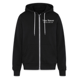 399741092060 Unisex Full Zip Hoodie - black