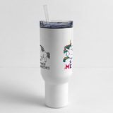 Unicorn Other Paramedics 40 oz Travel Tumbler - white