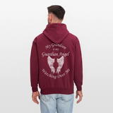 Grandson Guardian Angel Adult Hoodie (CK3548) - burgundy
