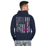 RN Nurse Flag Gildan Heavy Blend Adult Hoodie - navy