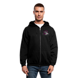 3410372847 Men's Zip Hoodie - black