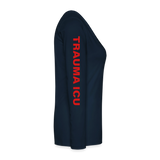 Delray Trauma Resus Women's Premium Long Sleeve T-Shirt - deep navy